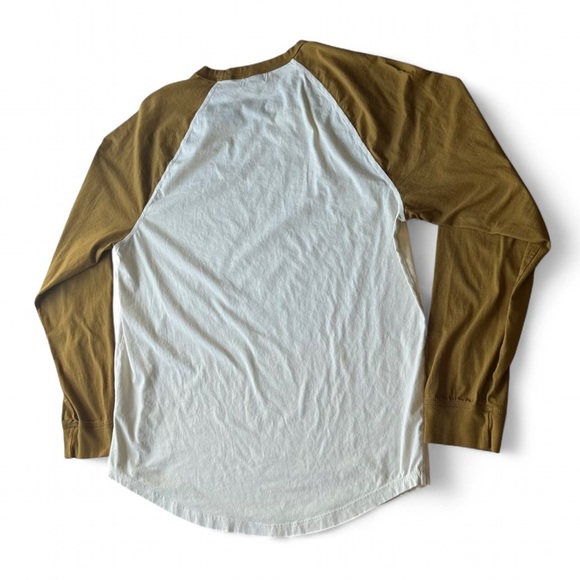 |AG| ADRIANO GOLDSCHMIED LONG SLEEVE RAGLAN Baseball Tee XL - Picture 4 of 7